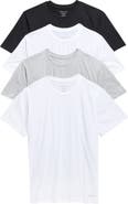 Kenneth Cole New York 4-Pack Cotton Crewneck Undershirts