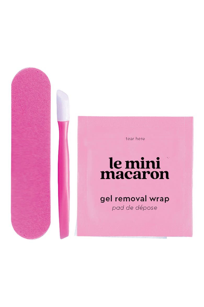 Mini Gel Nail Polish Removal Set, Alternate, color, NO COLOR