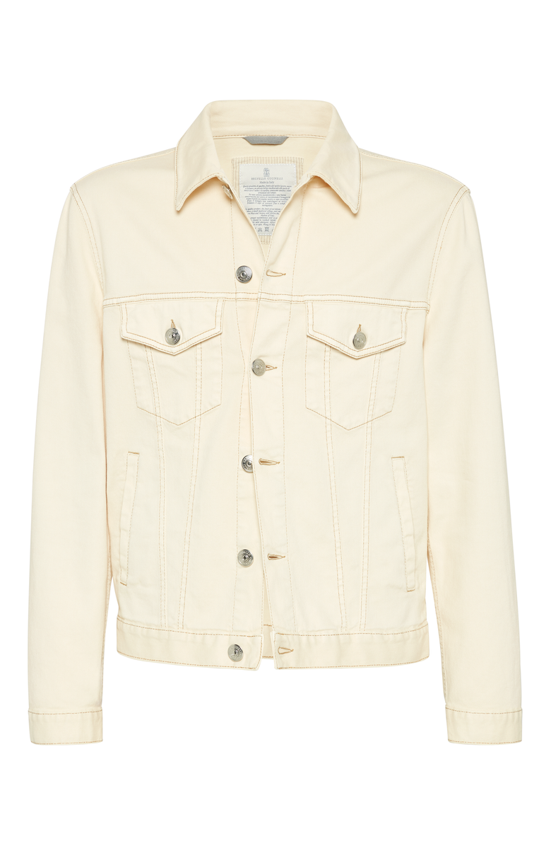 Brunello Cucinelli Denim jacket, Main, color, 