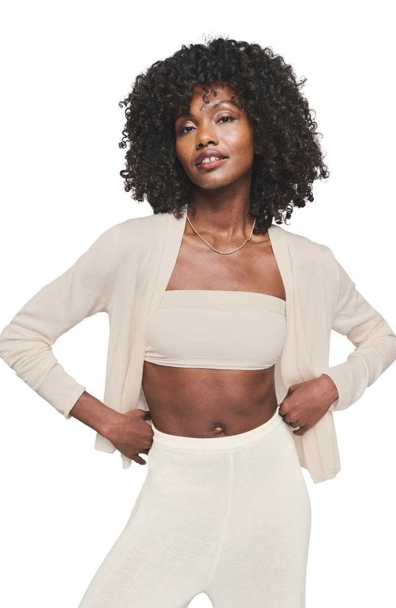 Splendid Loop Knit Open Front Cardigan, Alternate, color,