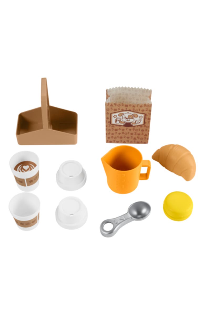 FISHER PRICE Laugh & Learn Learn & Serve Coffee Cafè Playset, Alternate, color, 