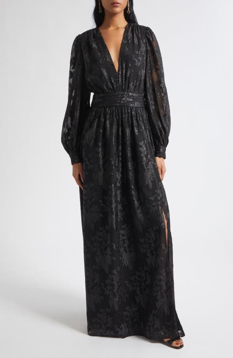 Rebecca Jacquard Gown