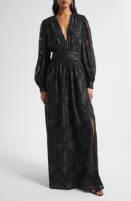 Ramy Brook Rebecca Jacquard Gown