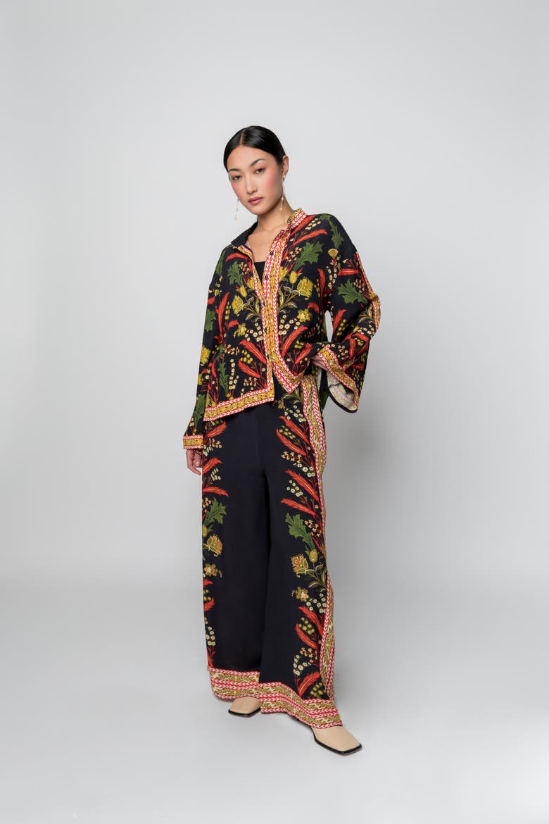 Reyna Shirt, Alternate, color, Botanical