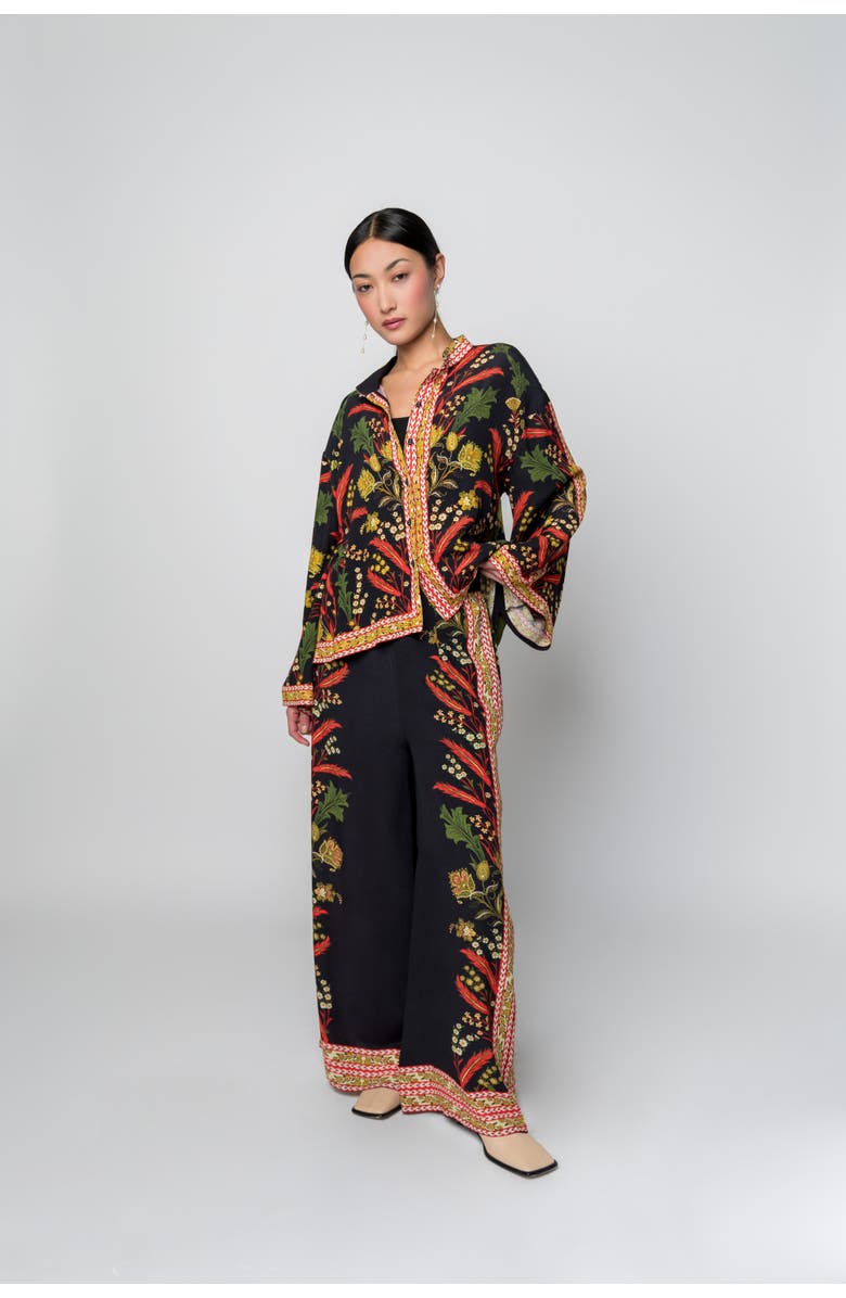 RAISHMA Reyna Shirt, Alternate, color, Botanical