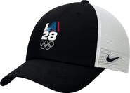 Nike Men's Nike Black/White LA28 Summer Olympics Club Trucker Adjustable Hat
