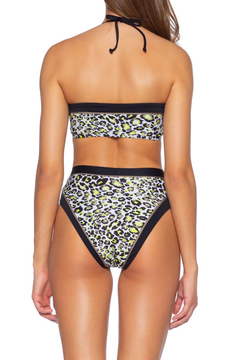 Soluna Into the Wild High Waist Bikini Bottoms, Alternate, color, 