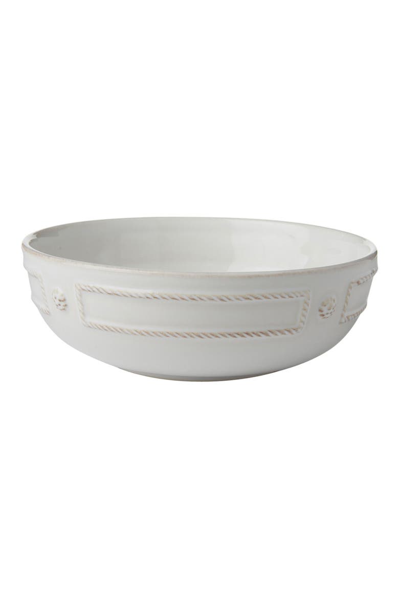 Berry & Thread Ceramic Coupe Bowl, Main, color, WHITEWASH