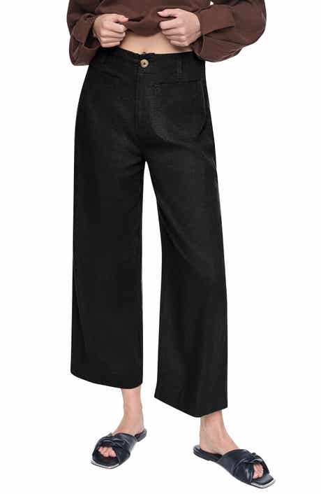 High Waist Wide Leg Pants