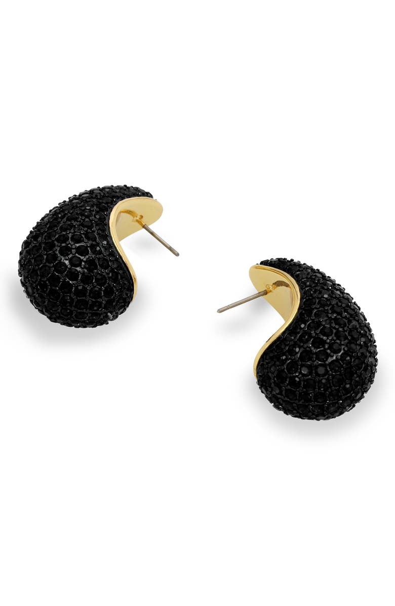 Kurt Geiger London Pavé Crystal Dome Drop Earrings, Alternate, color,