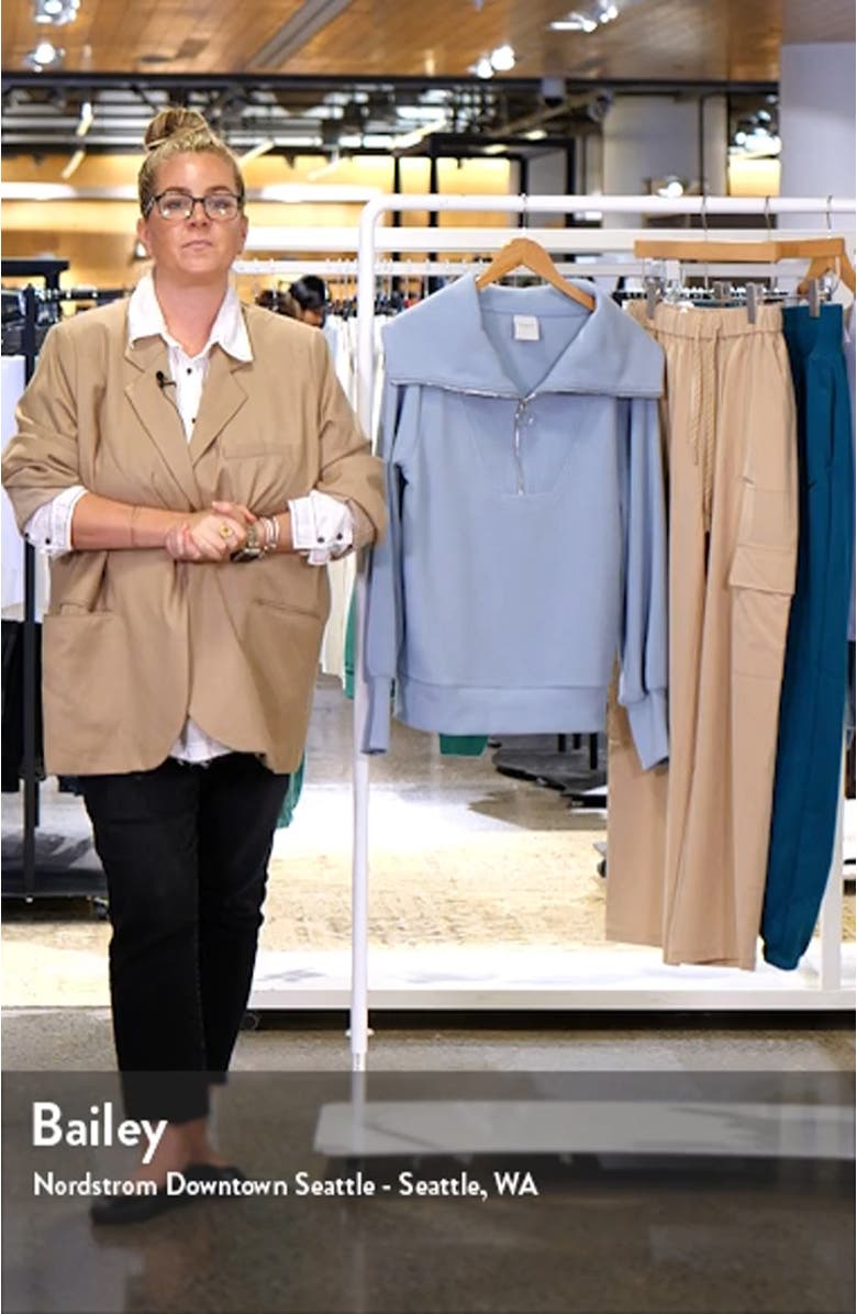 Vine Ottoman Half Zip Pullover, sales video thumbnail