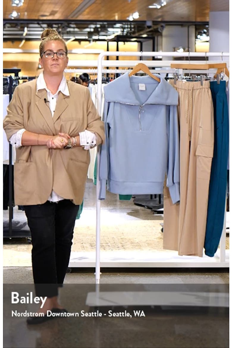 Vine Ottoman Half Zip Pullover video