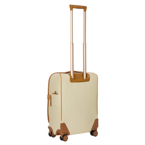 Bric's Firenze 21" Carry-on Compound Spinner In White