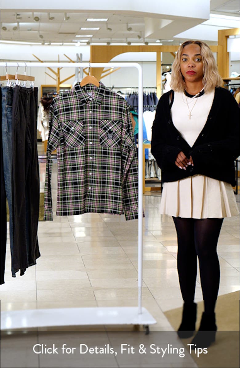 BB Club Plaid Button-Up Shirt, sales video thumbnail