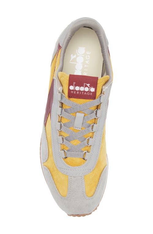 Diadora Equipe 75 Sneaker In Yellow