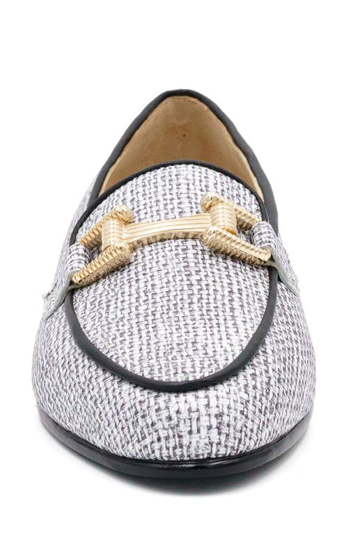 Amalfi By Rangoni Ode Loafer In Black Glitter Black Etoile