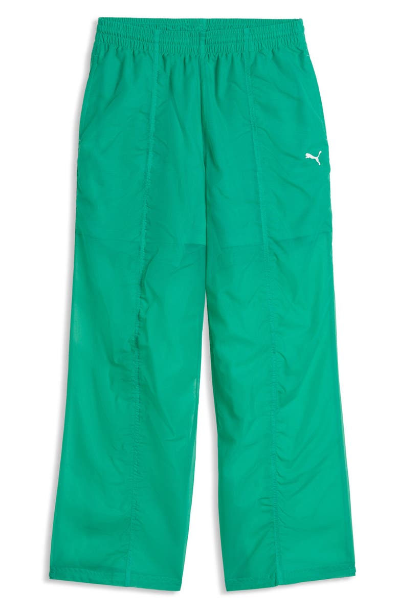 PUMA Dare To Woven Track Pants, Alternate, color, Vibrant Green
