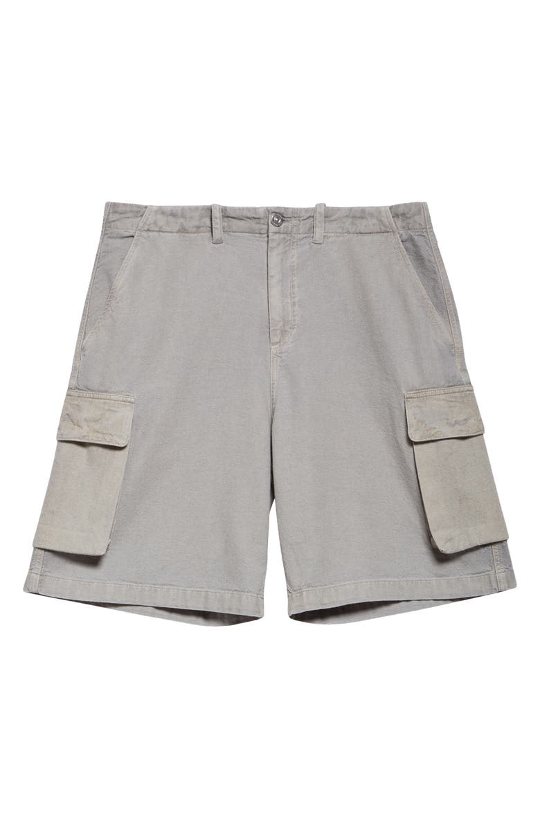 OUR LEGACY Mount Crago Shorts, Alternate, color, Stone Gravel Draping Canvas