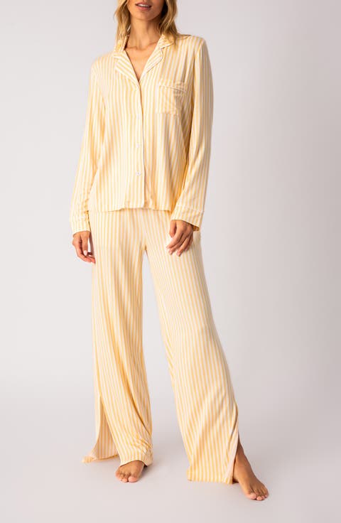 Lazy Days Stripe Pajamas