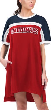 G-III 4HER BY CARL BANKS Women's G-III 4Her by Carl Banks Red/Navy St. Louis Cardinals Circus Catch Sneaker Dress