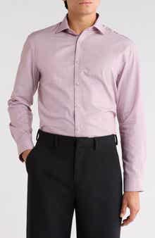 Slim Fit Cotton Oxford Dress Shirt