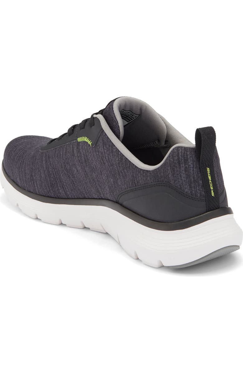 SKECHERS Flex Advantage 5.0 Arlus Sneaker, Alternate, color, Black/White