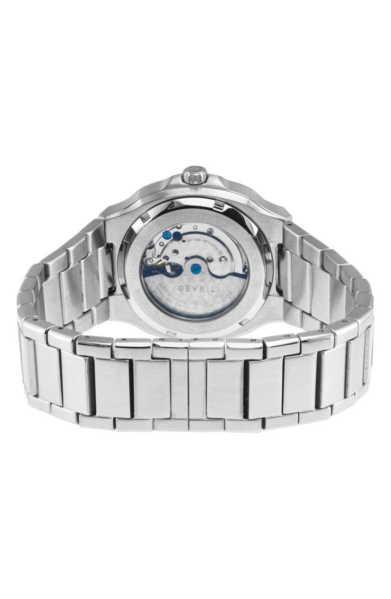 GV2 Potente Swiss Automatic Stainless Steel Bracelet Watch, 40mm, Alternate, color, Stainless Steel