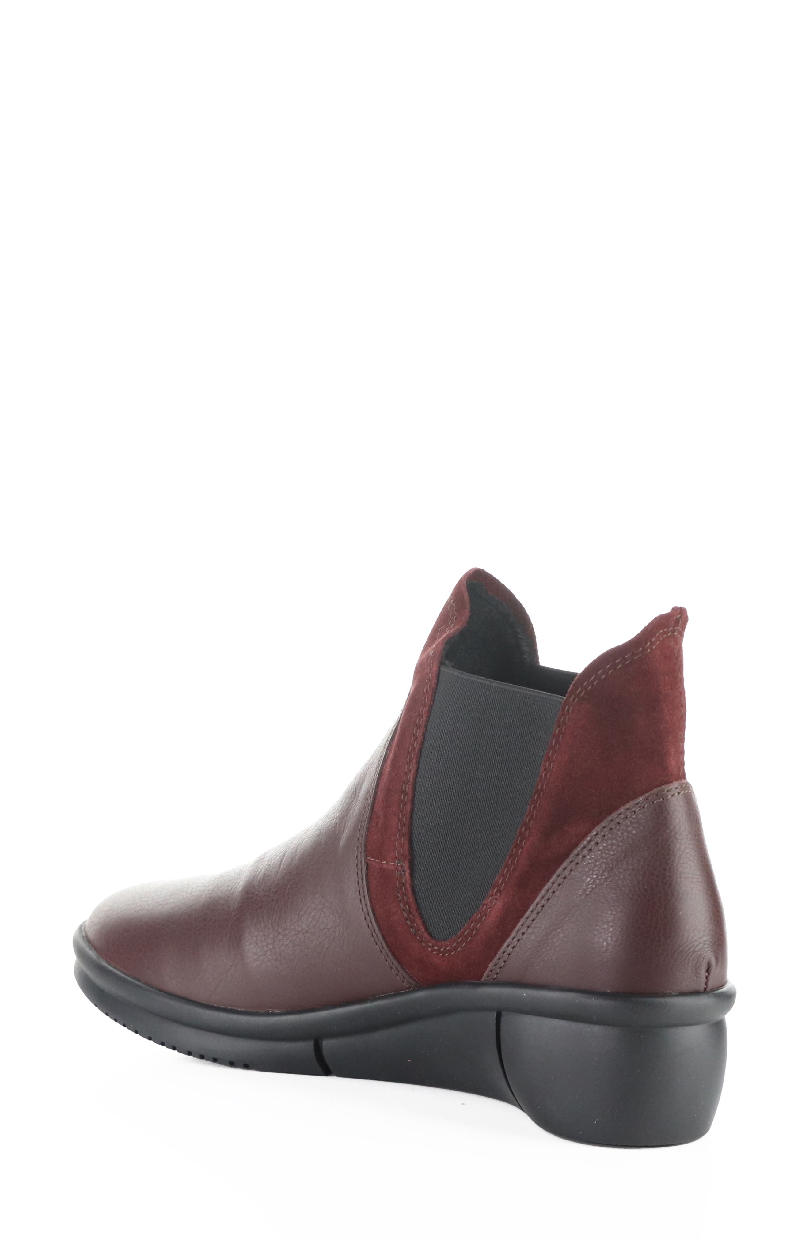 Rain Bootie, Alternate, color, WINE