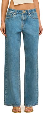 Cult Gaia Wynn Straight Leg Jeans