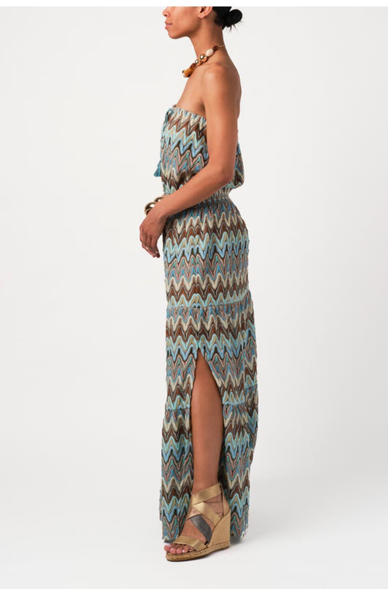 Calypso St. Barth Vera Dress, Alternate, color, Blue Multi