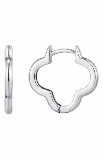 Clover Hoop Earrings