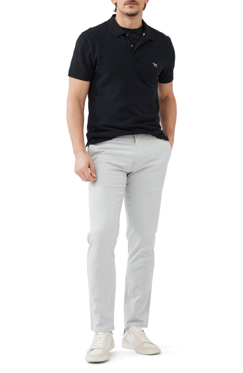 Rodd & Gunn Gunn Piqué Sports Fit Cotton Polo, Alternate, color, Onyx