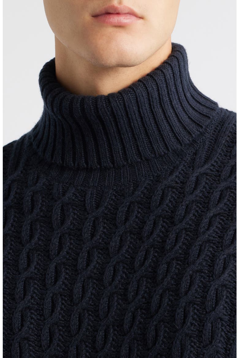 x Beckham Herrero Wool & Cashmere Cable Sweater (Men) | Nordstromrack