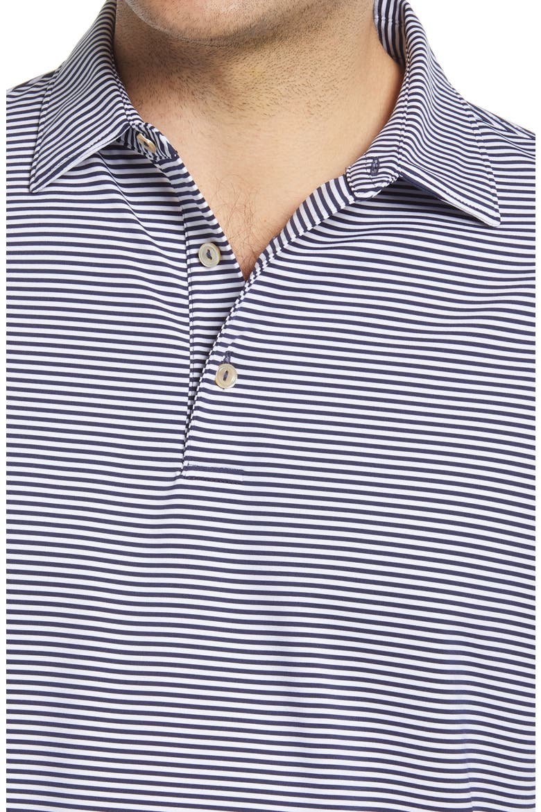 Hales Stripe Performance Polo, Alternate, color, NAVY