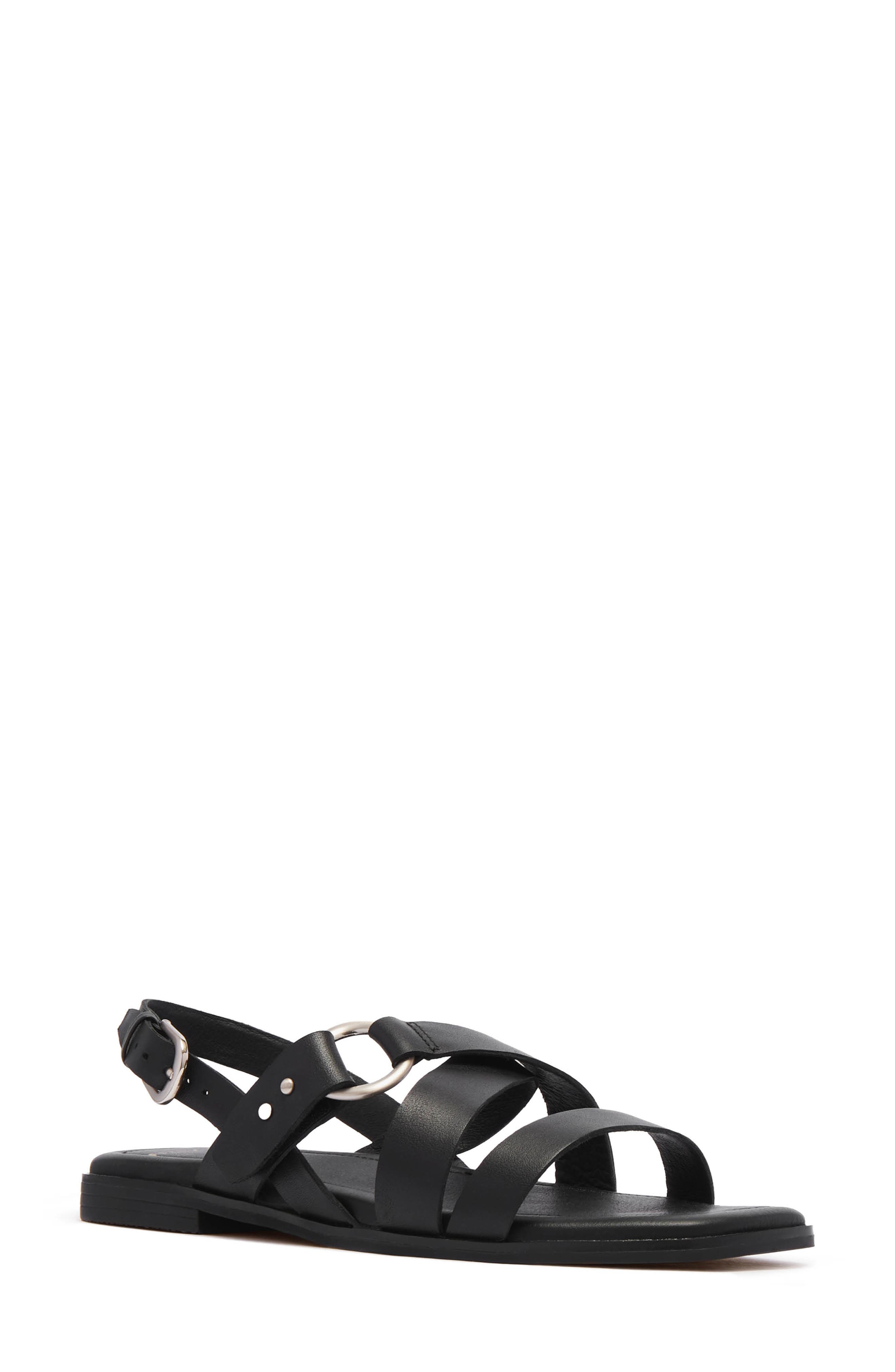 FRANKIE4 Finn Slingback Sandal, Main, color, Black