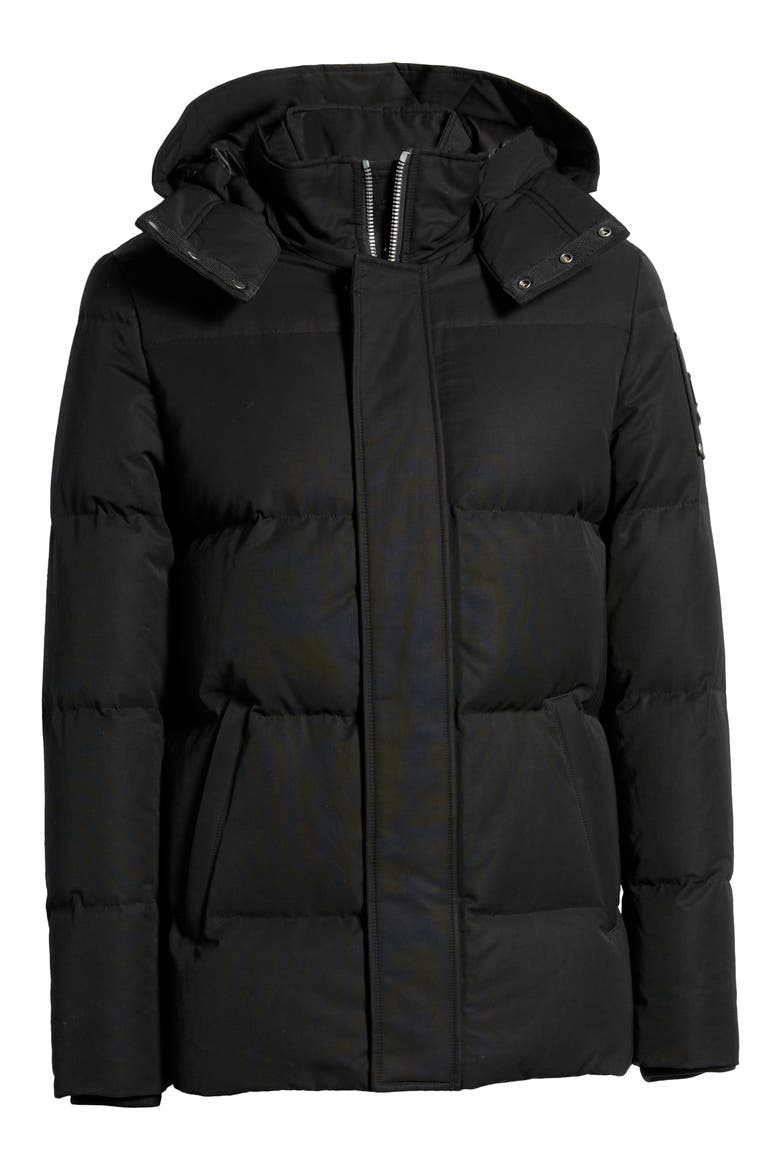 Pipestone Down Puffer Jacket, Alternate, color, BLACK