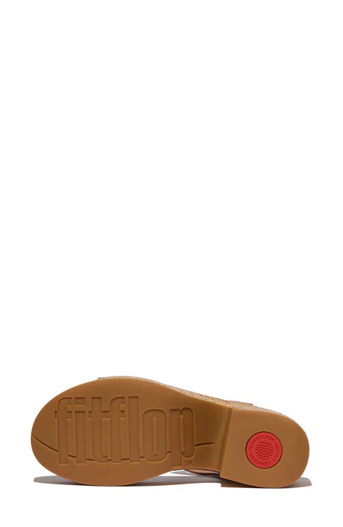 Fitflop Platfforms Ankle Strap Platform Wedge Sandal In Deep Tan