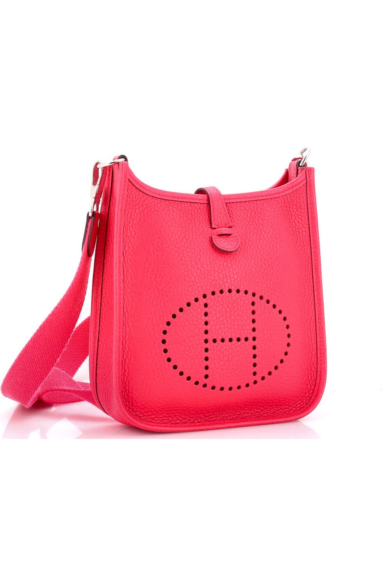 Pre-Owned Hermes Evelyne Bag Gen III Clemence TPM, Alternate, color, Rose Extreme