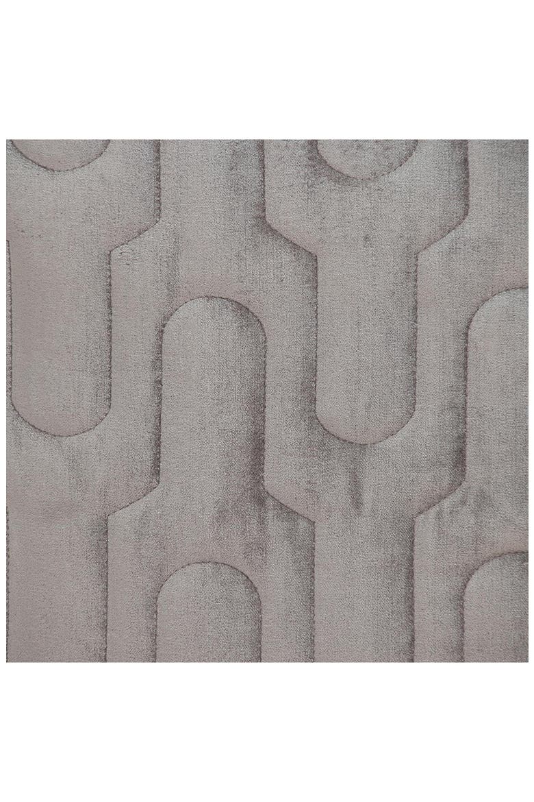 Basil Quilted Velvet Throw Pillow, Alternate, color, TAUPE