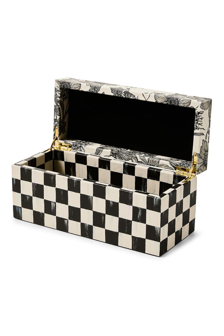 Courtly English Garden Box, Alternate, color, BLACK