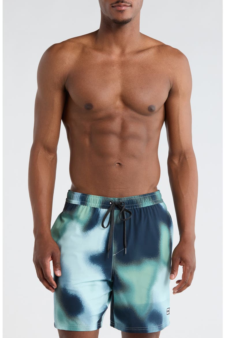 Tweak Volley Swim Trunks, Main, color, CORYDALIS BLUE