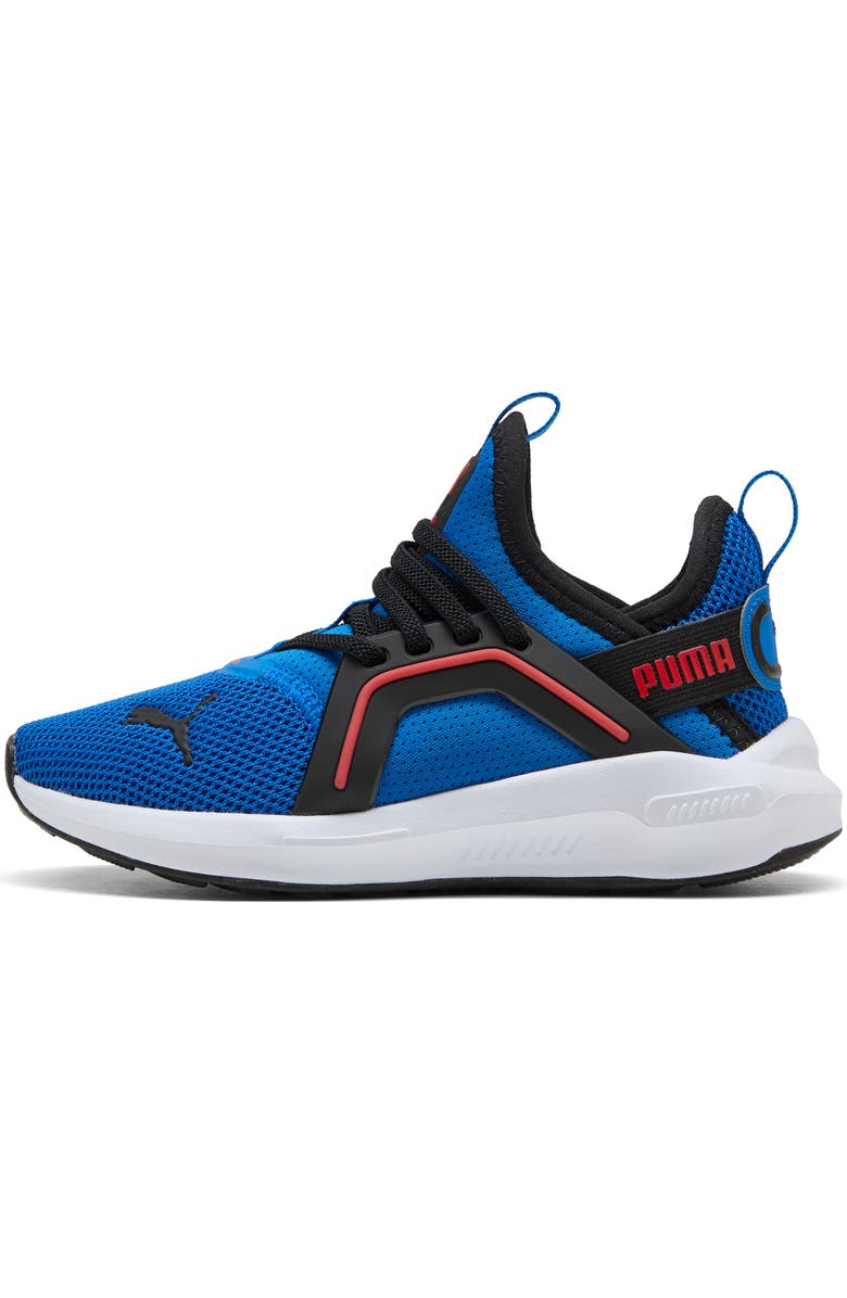 PUMA Kids' Softride Enzo 5 Sneaker, Alternate, color, Puma Team Royal/ Black/ Red