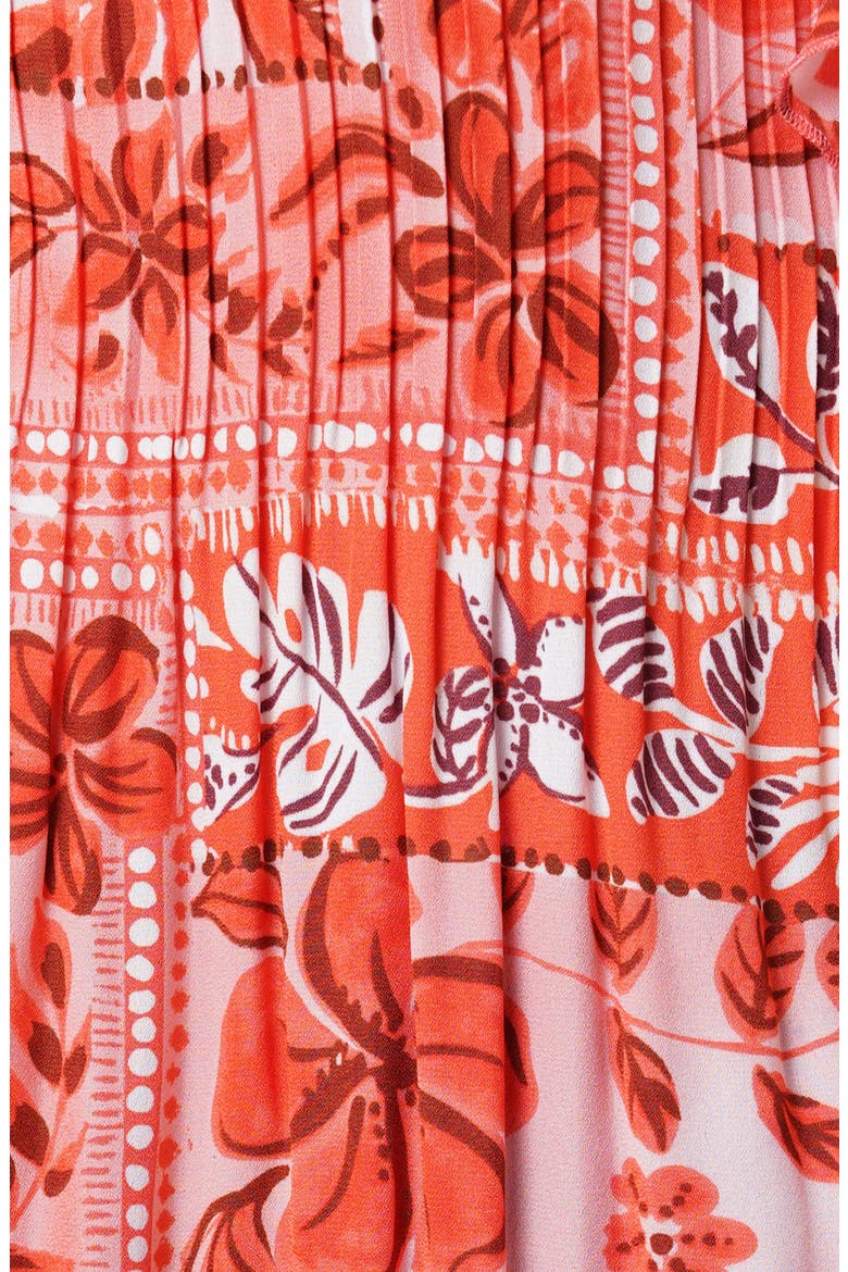 Ruffle Woven Top, Alternate, color, PRESLEY