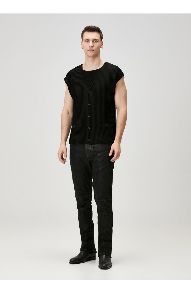 PCFG Knitted Vest, Alternate, color, Black