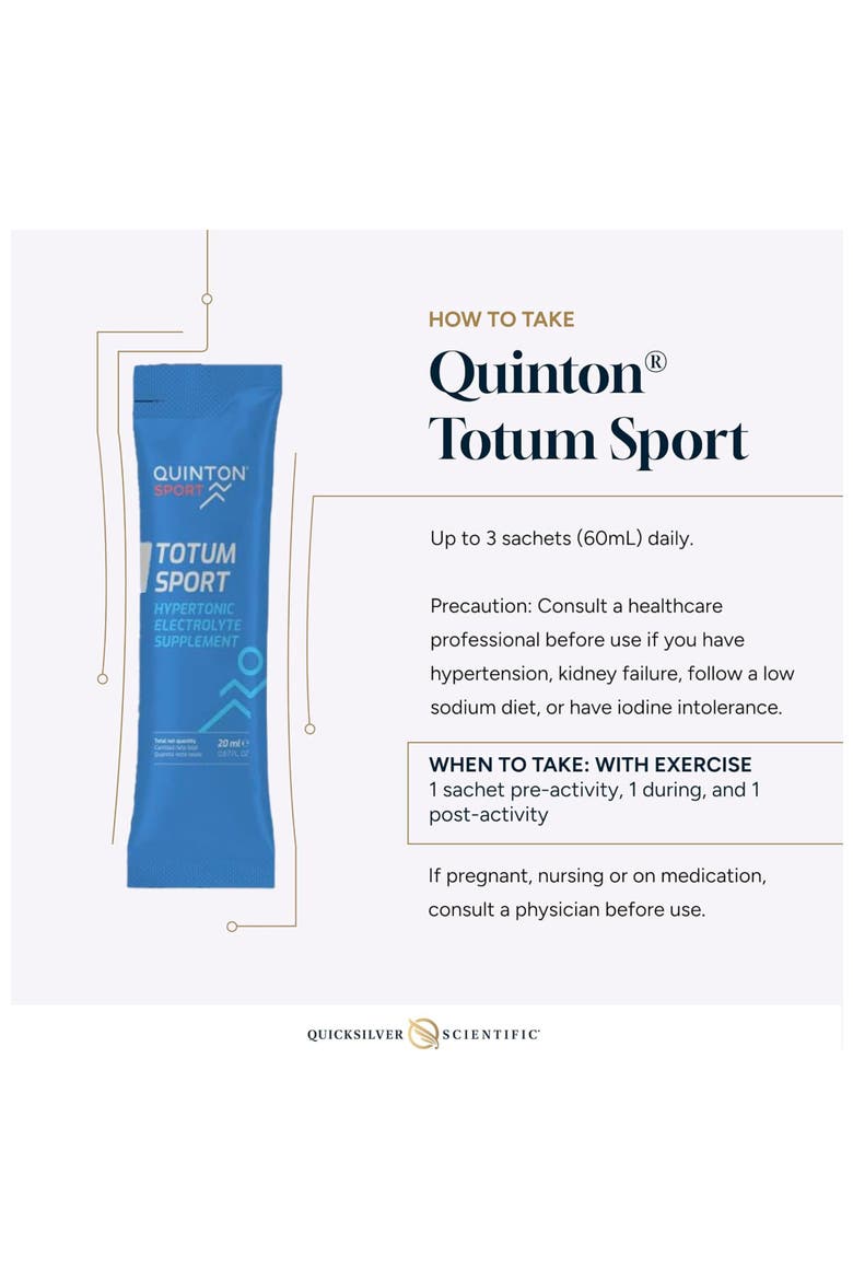Quinton Totum Sport Liquid Seawater Supplement, Alternate, color, None