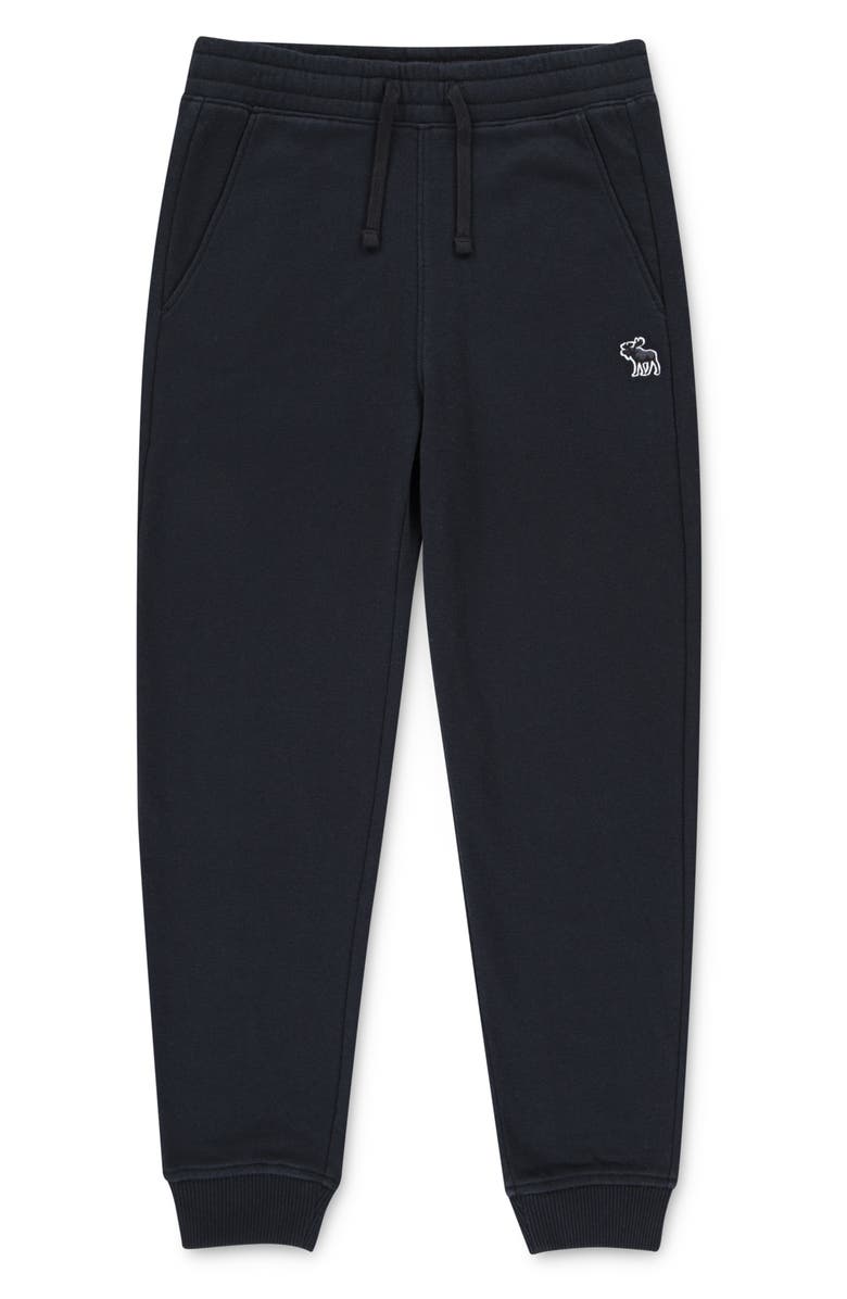 abercrombie kids Kids' Essential Fleece Joggers, Main, color, 