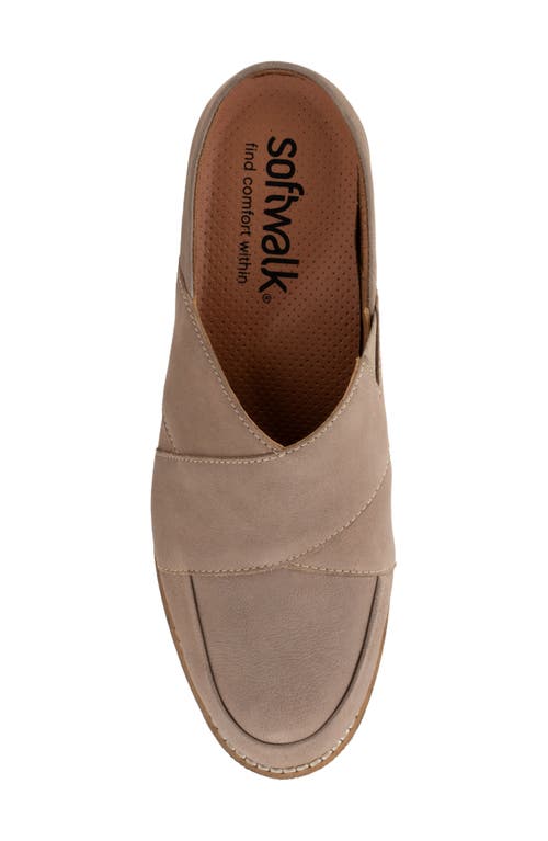 Softwalk ® Wessex Mule In Taupe Nubuck