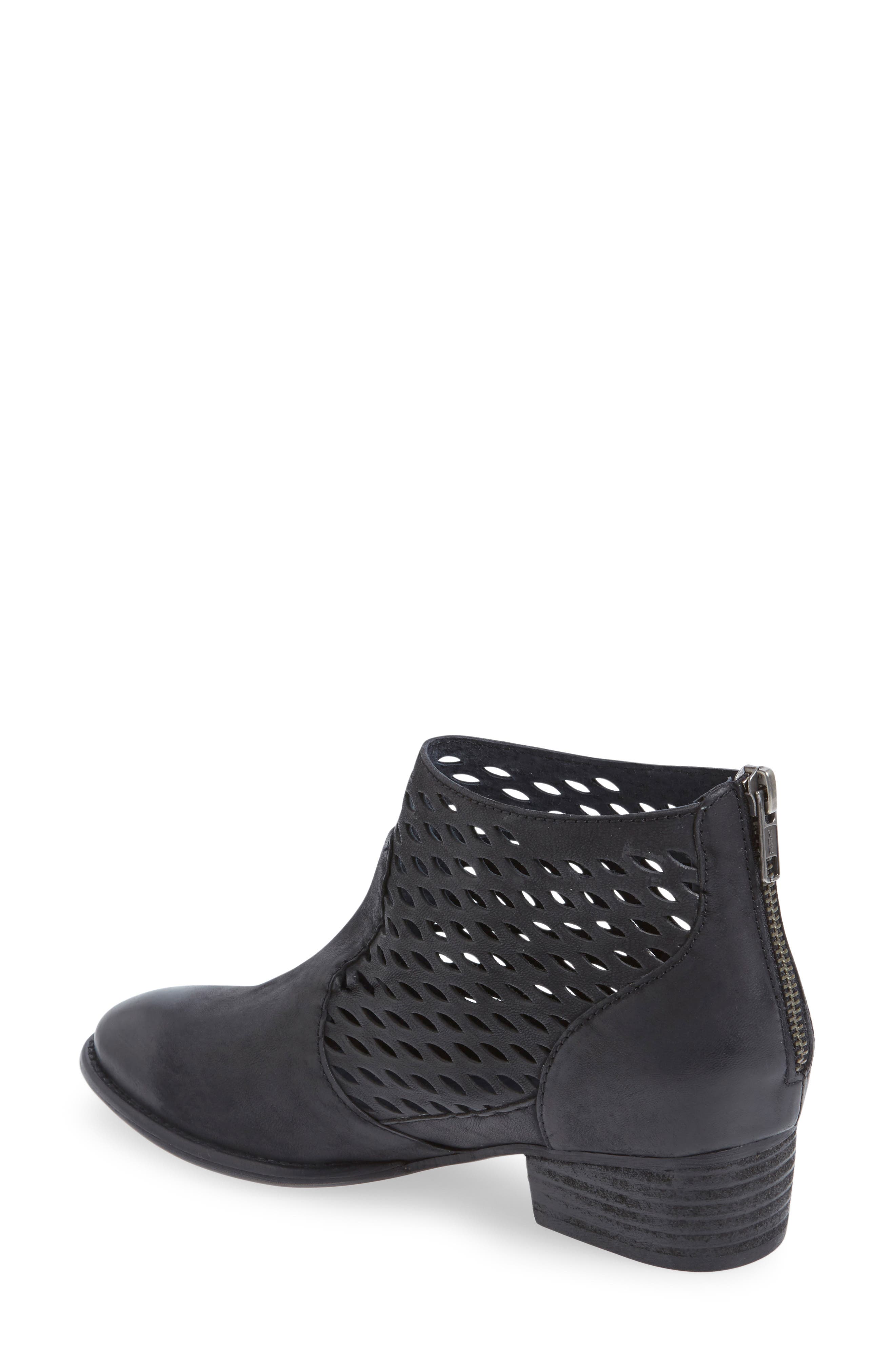 'Waypoint' Bootie, Alternate, color, BLACK LEATHER