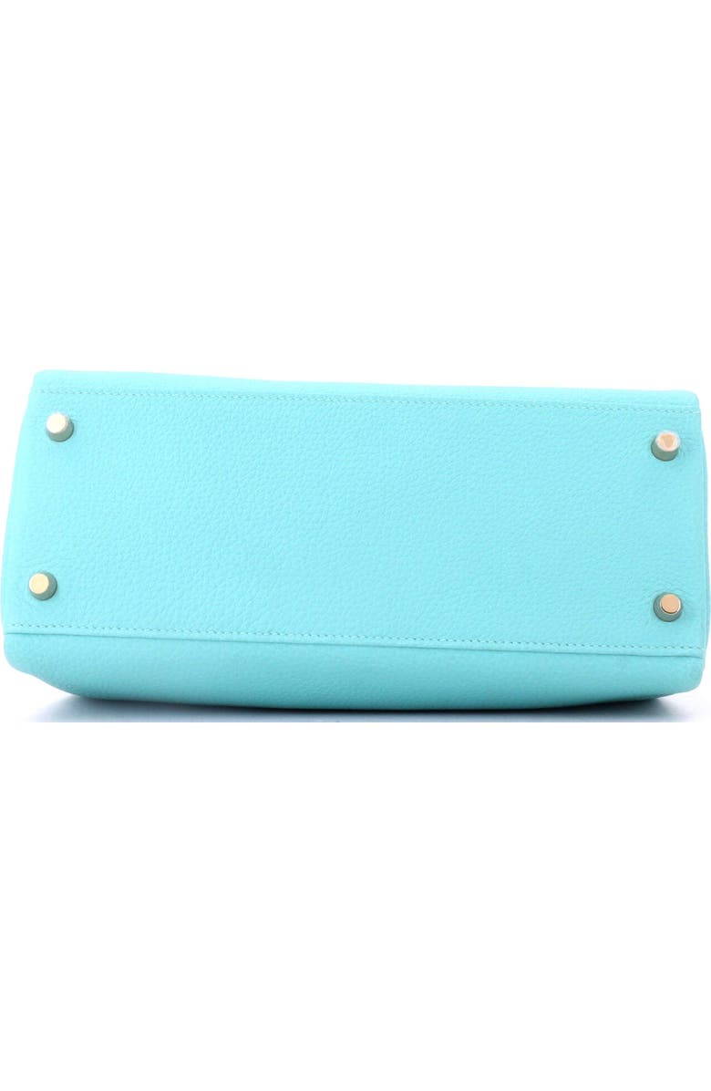 Pre-Owned Hermes Kelly Handbag Blue Togo with Gold Hardware 28, Alternate, color, Bleu Atoll