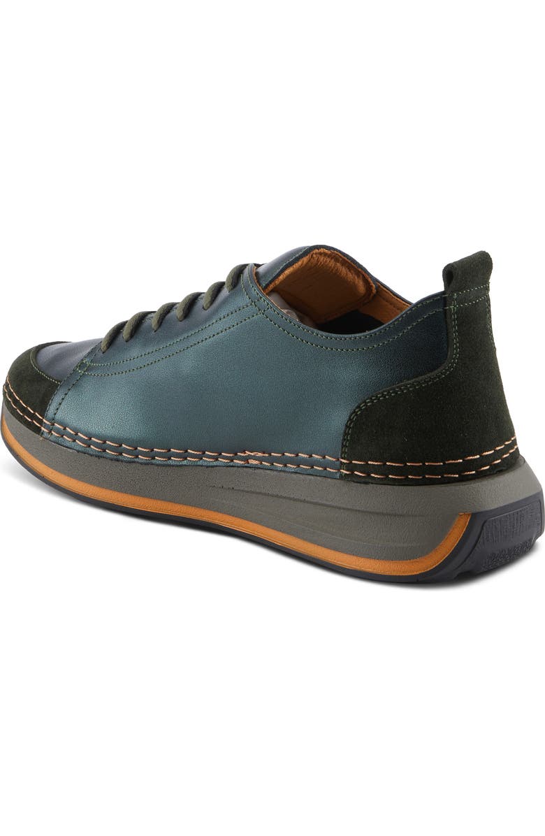 Spring Step Angolan Sneaker, Alternate, color, Dark Green Metallic